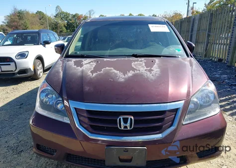 2010 Honda Odyssey Ex-L z USA, uszkodzony, nr VIN 5FNRL3H76AB097872